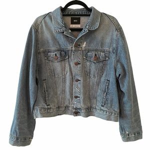 NWOT BDG Denim Jean Jacket Medium Wash 100% Cotton